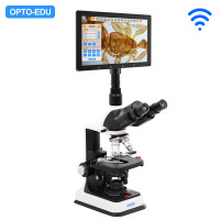 Цифровой микроскоп Opto-Edu A33.3620 с ЖК-экраном и камерой