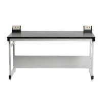 Химический лабораторный стол DAIHAN® DH.WFE4011 с фенольной столешницей и стальным каркасом